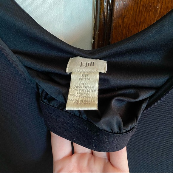 SOLD Long Black J. Jill Maxi Dress - Picture 4 of 5